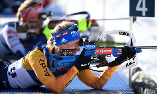Italy Biathlon Worlds Women Individual Race