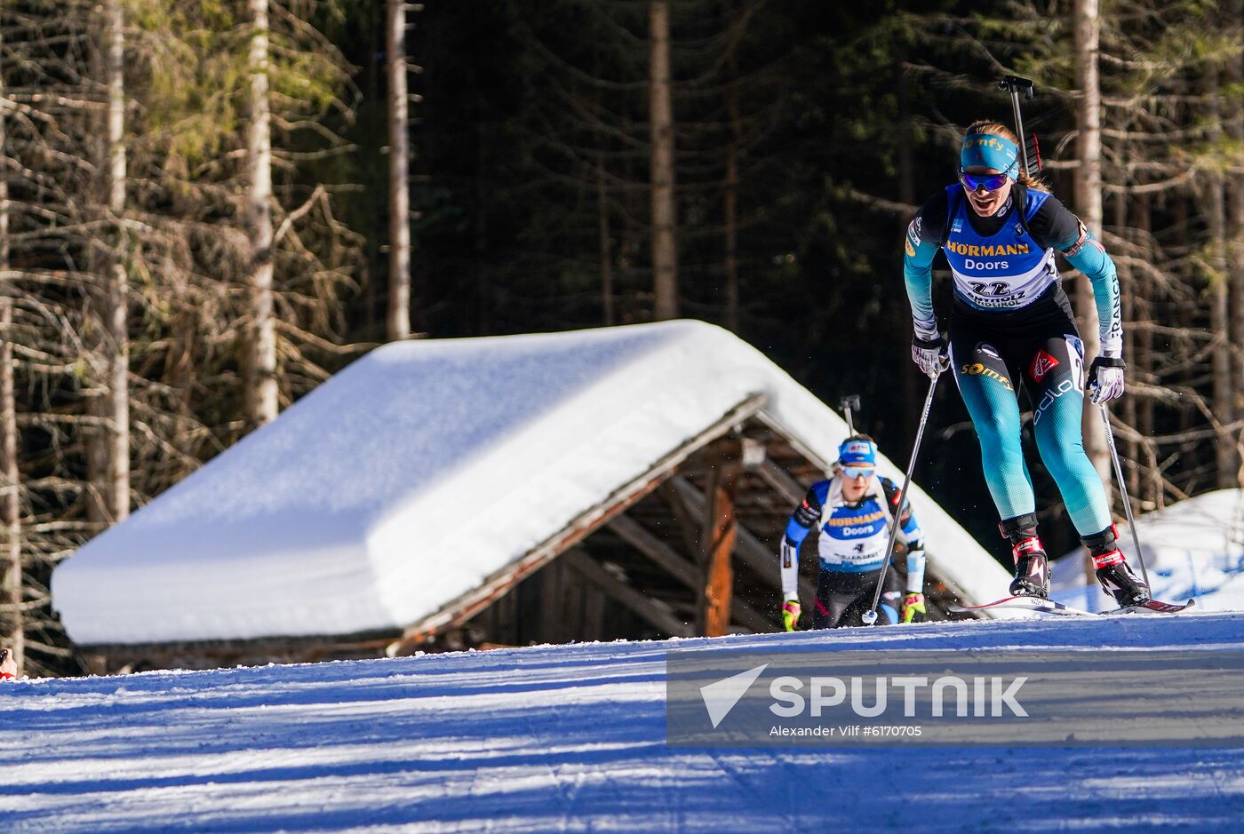 Italy Biathlon Worlds Women Individual
