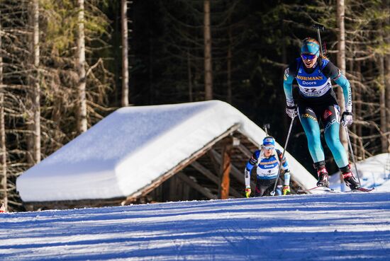 Italy Biathlon Worlds Women Individual
