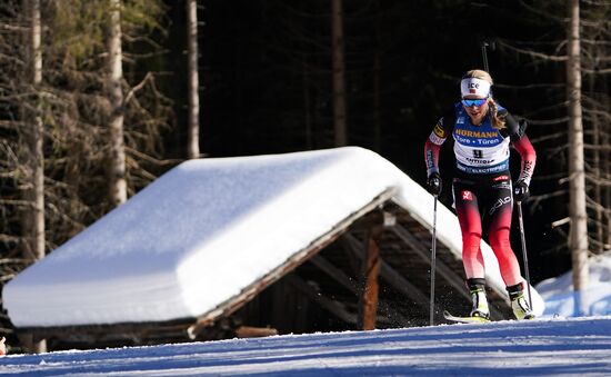 Italy Biathlon Worlds Women Individual