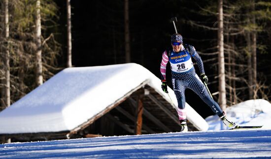 Italy Biathlon Worlds Women Individual