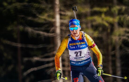 Italy Biathlon Worlds Women Individual