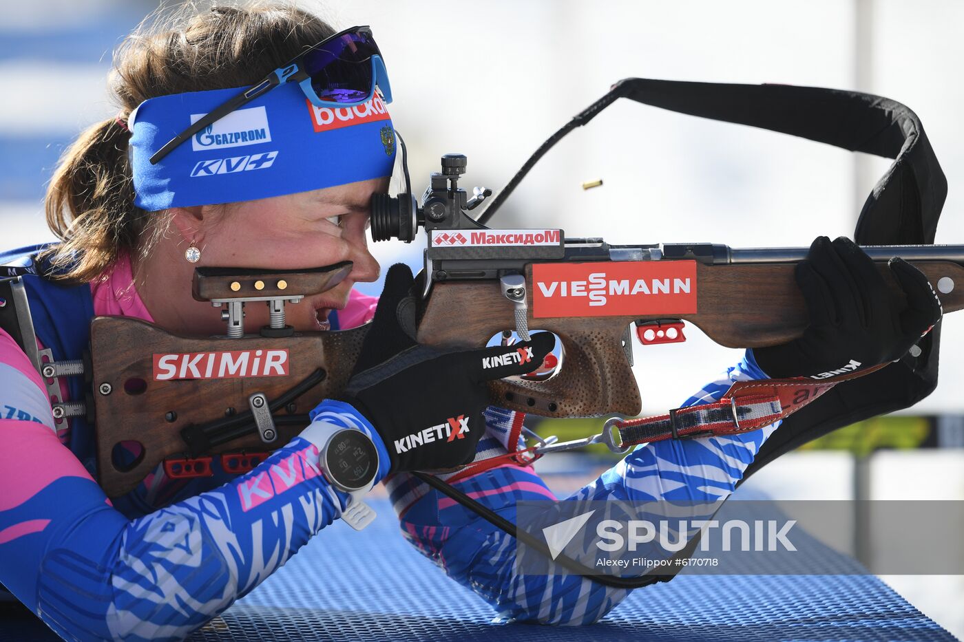 Italy Biathlon Worlds Women Individual Race