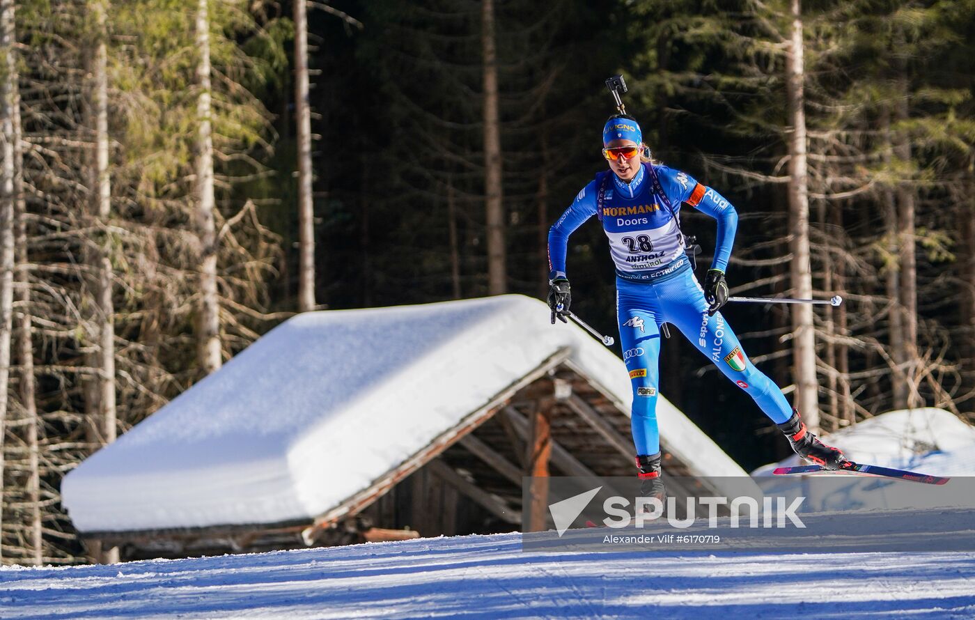 Italy Biathlon Worlds Women Individual