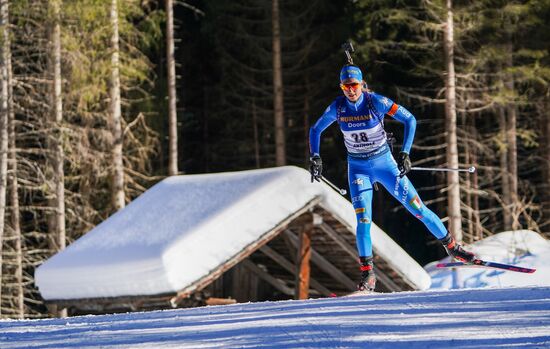 Italy Biathlon Worlds Women Individual
