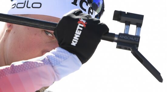 Italy Biathlon Worlds Women Individual Race