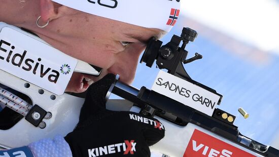 Italy Biathlon Worlds Women Individual Race