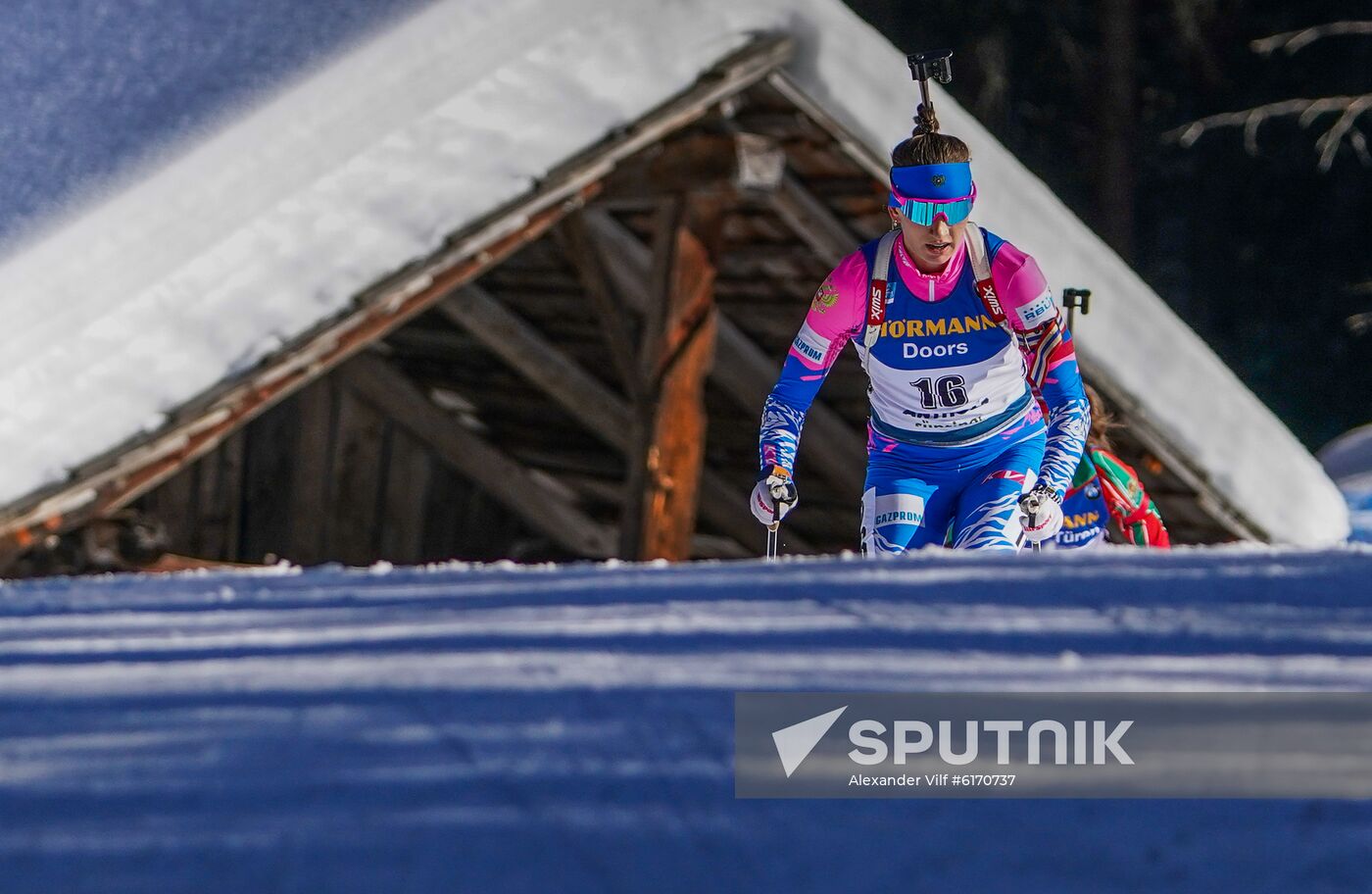 Italy Biathlon Worlds Women Individual