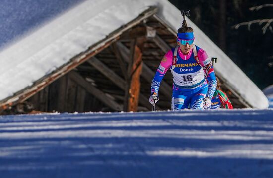 Italy Biathlon Worlds Women Individual
