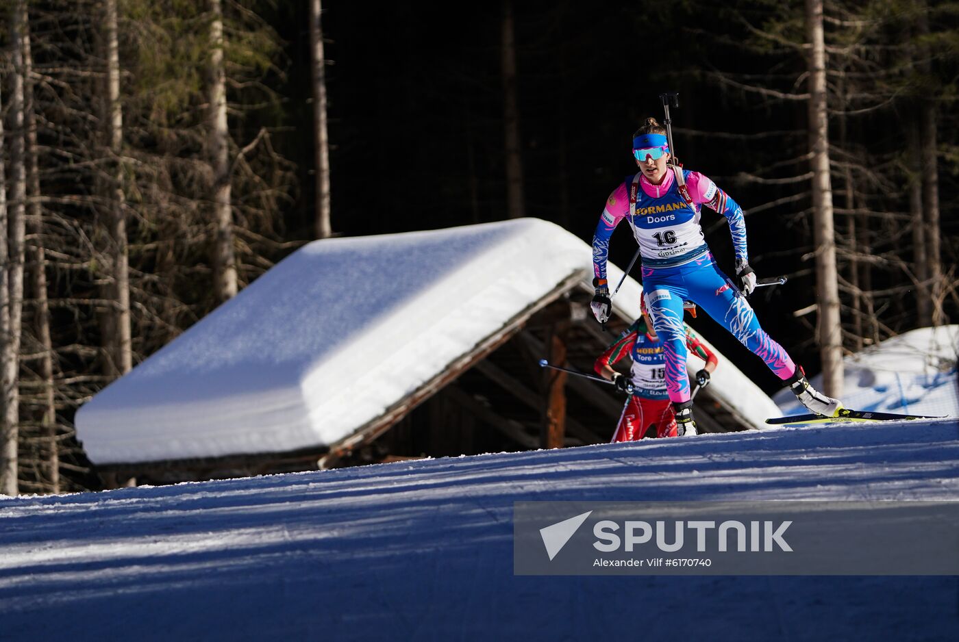 Italy Biathlon Worlds Women Individual