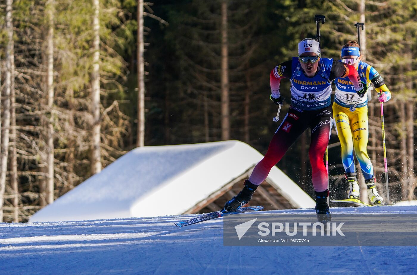 Italy Biathlon Worlds Women Individual