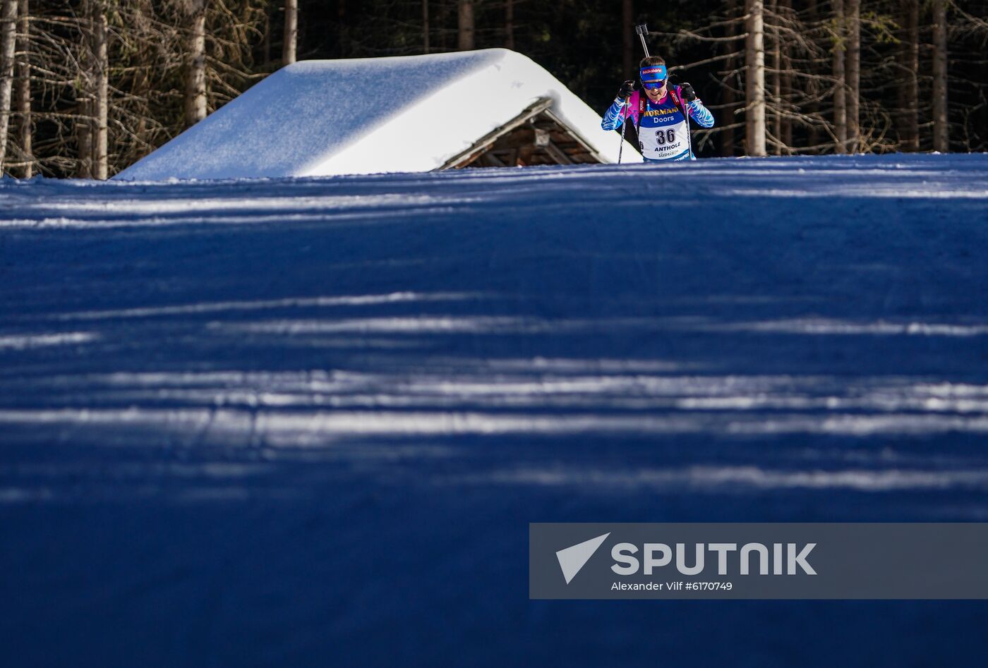 Italy Biathlon Worlds Women Individual