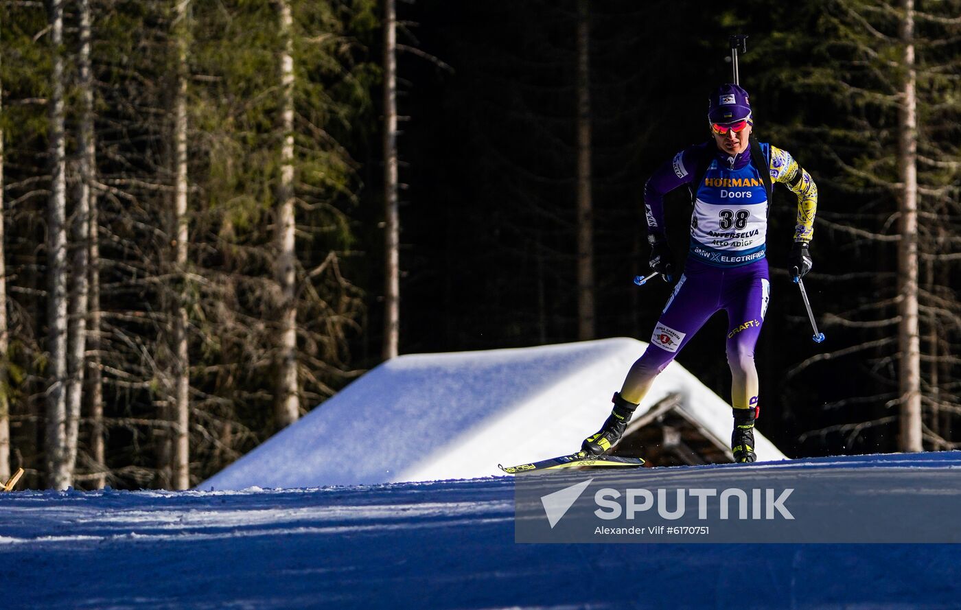 Italy Biathlon Worlds Women Individual