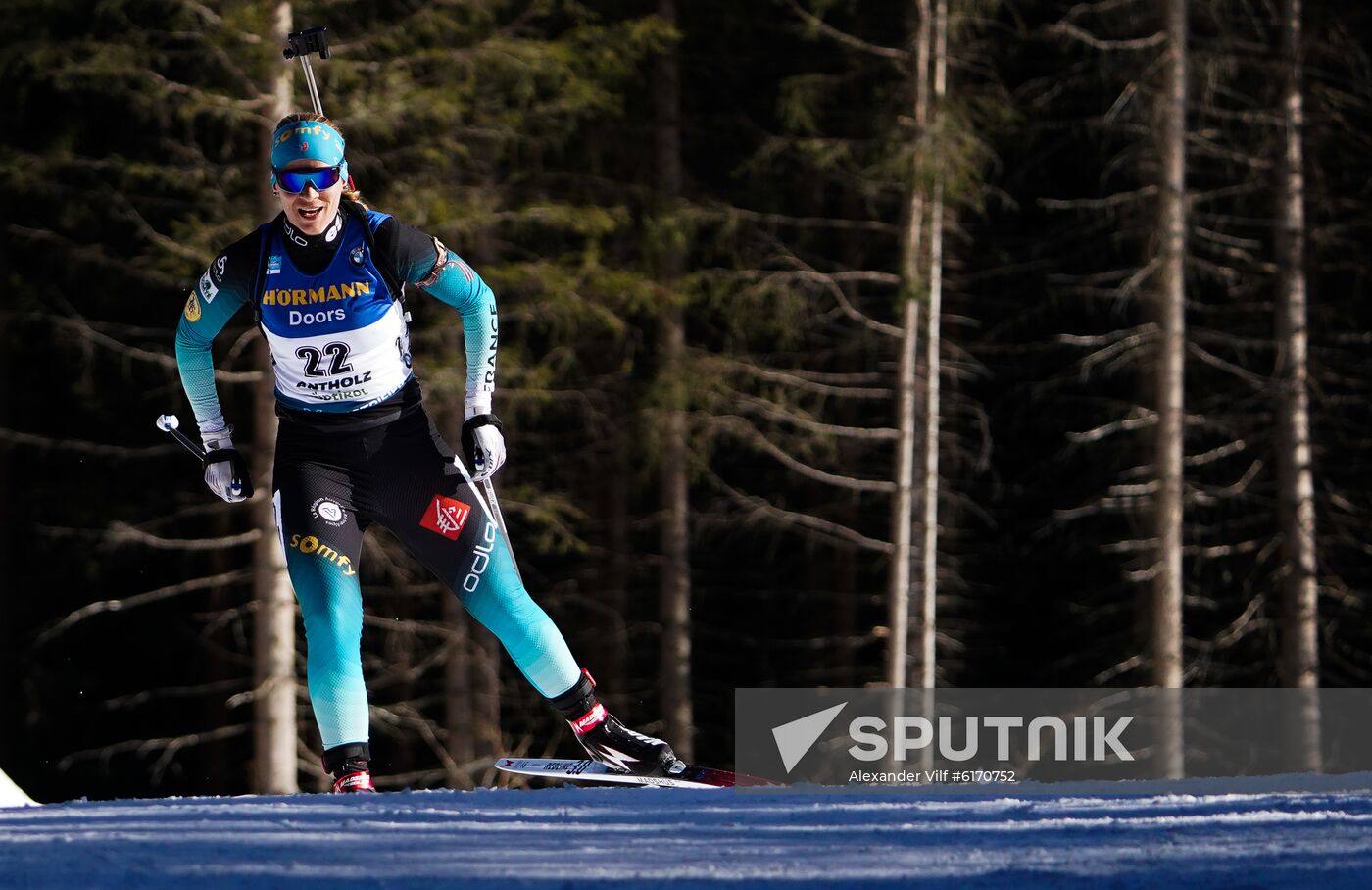 Italy Biathlon Worlds Women Individual
