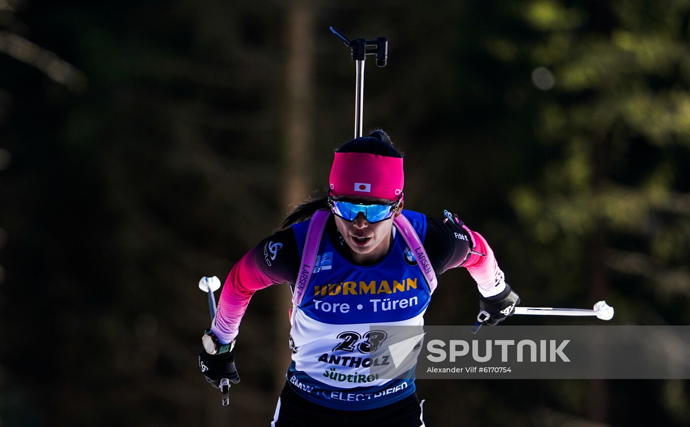 Italy Biathlon Worlds Women Individual