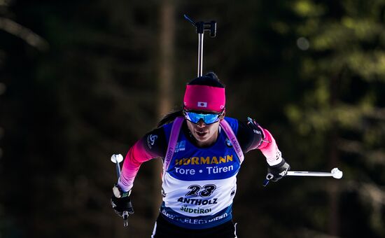 Italy Biathlon Worlds Women Individual