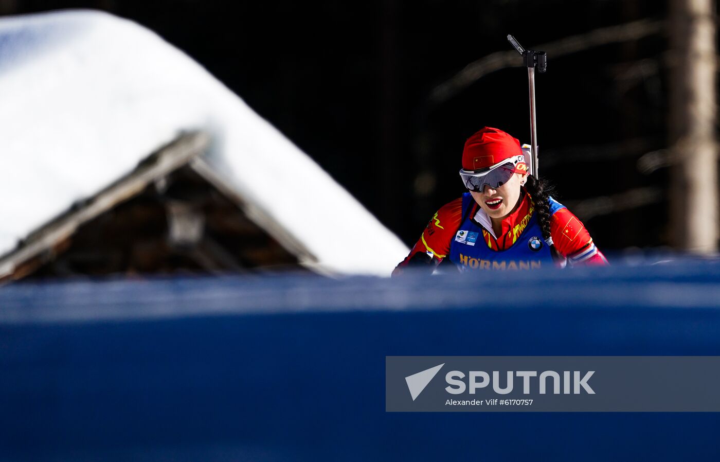 Italy Biathlon Worlds Women Individual