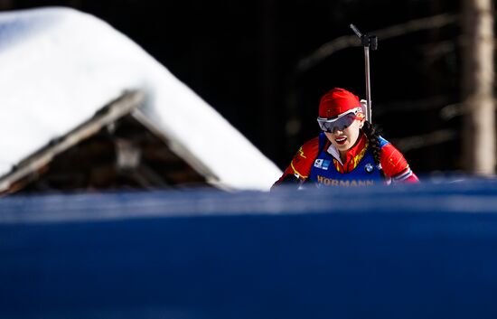 Italy Biathlon Worlds Women Individual