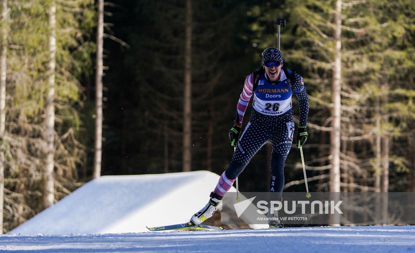 Italy Biathlon Worlds Women Individual
