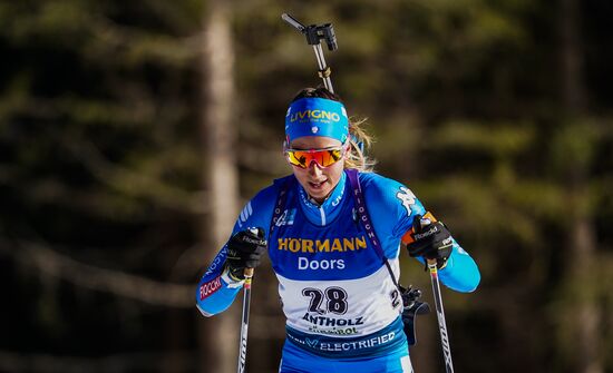 Italy Biathlon Worlds Women Individual