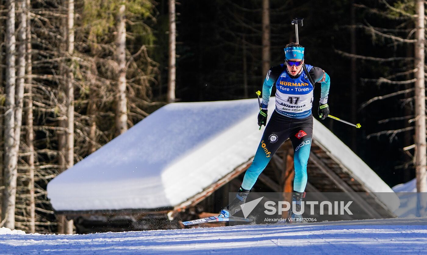 Italy Biathlon Worlds Women Individual