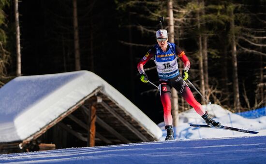 Italy Biathlon Worlds Women Individual
