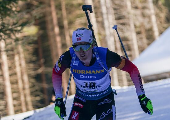 Italy Biathlon Worlds Women Individual
