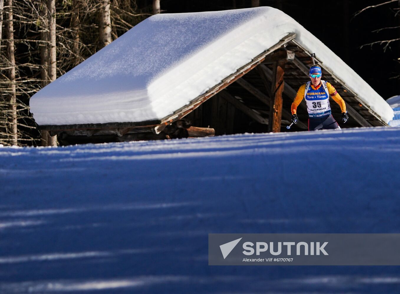 Italy Biathlon Worlds Women Individual