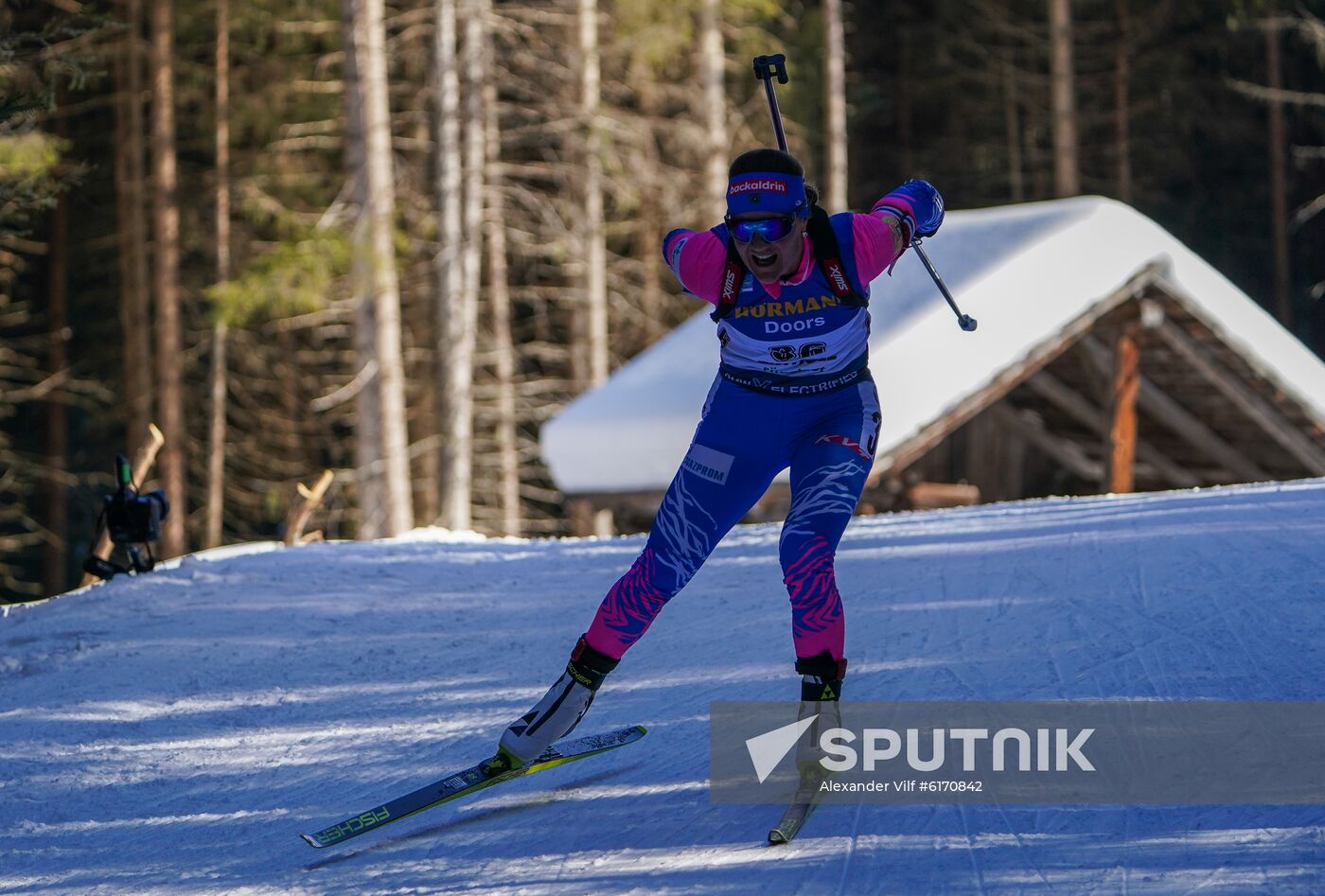 Italy Biathlon Worlds Women Individual