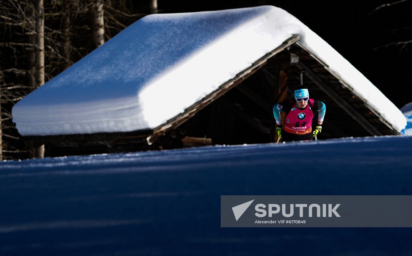 Italy Biathlon Worlds Women Individual