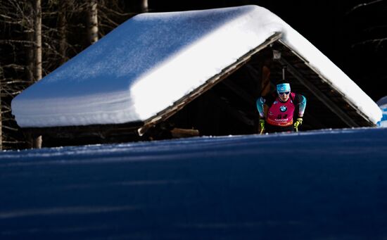 Italy Biathlon Worlds Women Individual