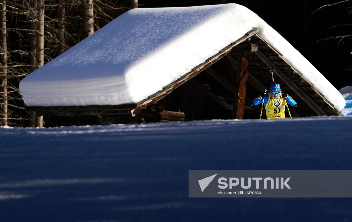 Italy Biathlon Worlds Women Individual