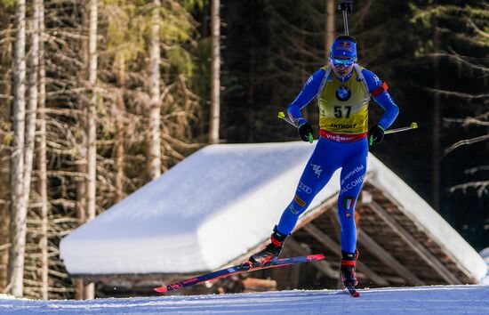 Italy Biathlon Worlds Women Individual
