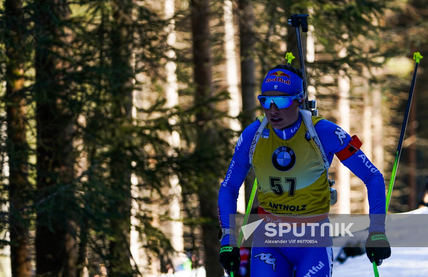 Italy Biathlon Worlds Women Individual