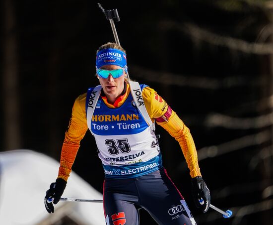 Italy Biathlon Worlds Women Individual