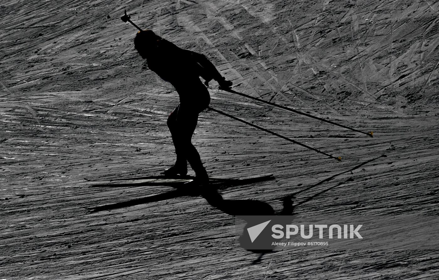 Italy Biathlon Worlds Women Individual