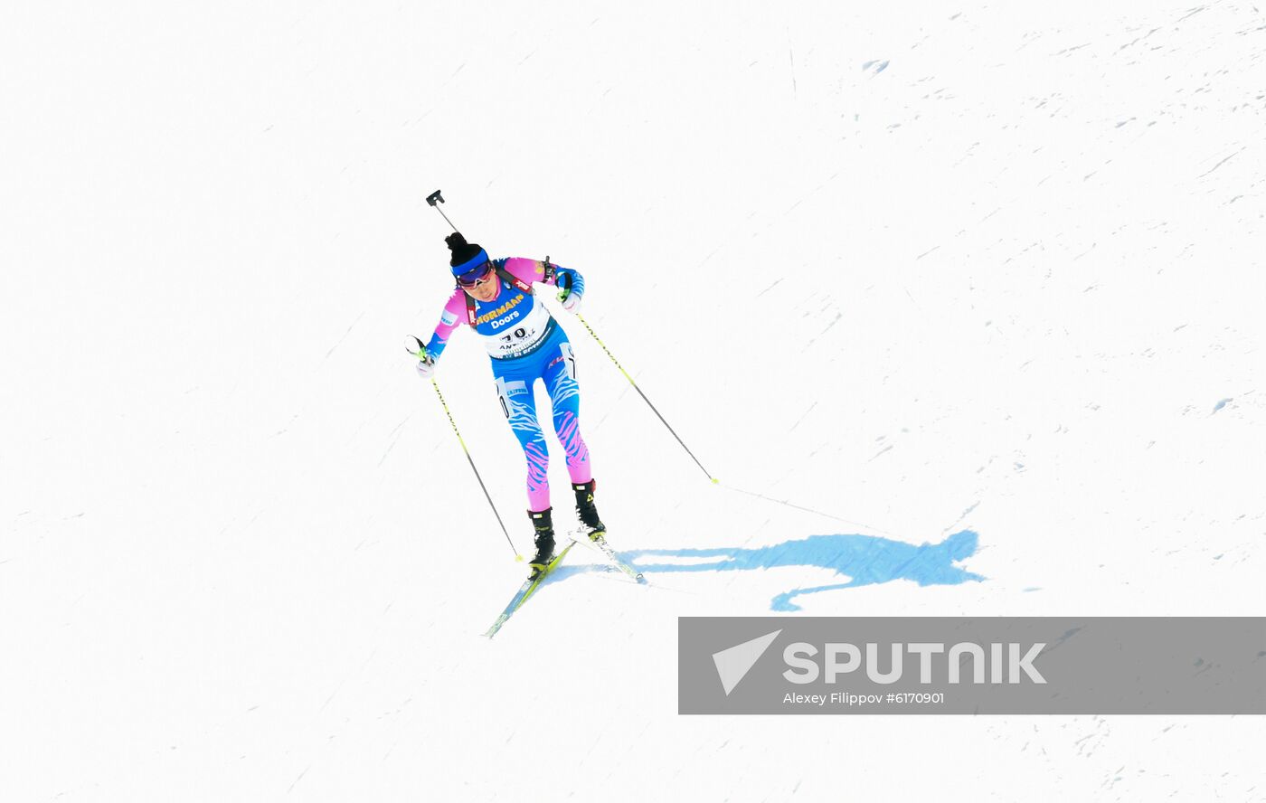 Italy Biathlon Worlds Women Individual