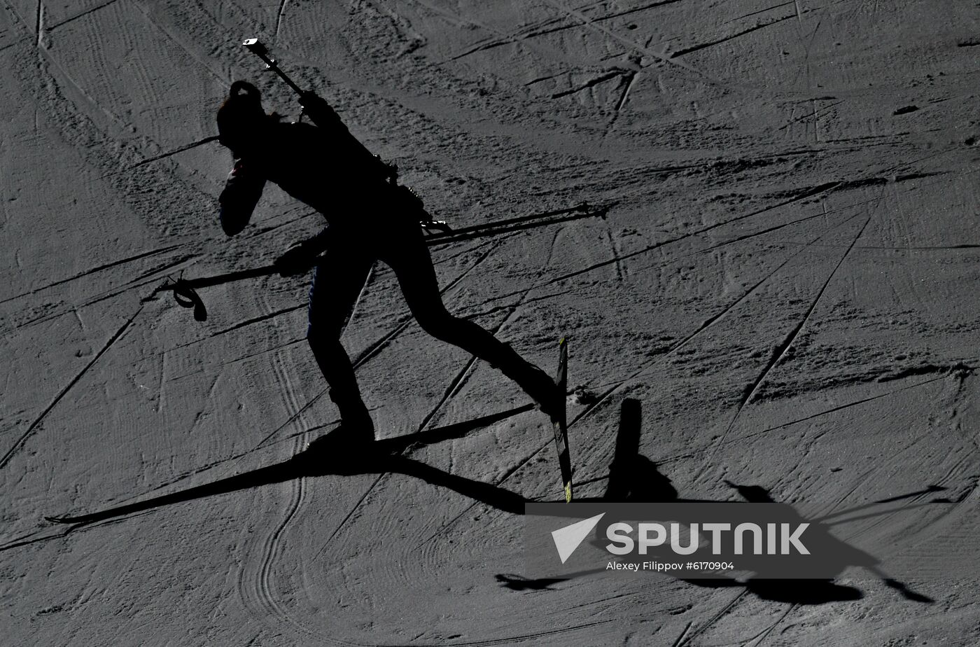 Italy Biathlon Worlds Women Individual