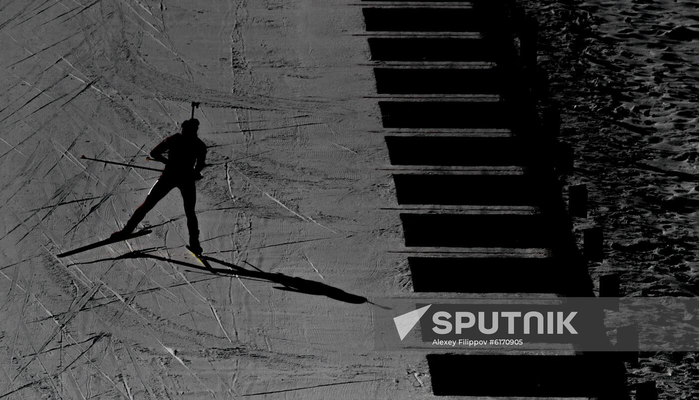 Italy Biathlon Worlds Women Individual