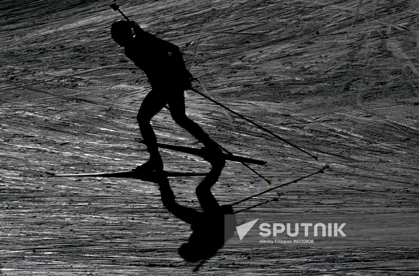 Italy Biathlon Worlds Women Individual