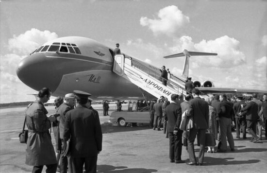 Ilyushin Il-62 passenger aircraft