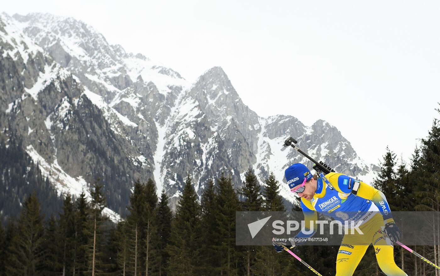 Italy Biathlon Worlds Men Individual