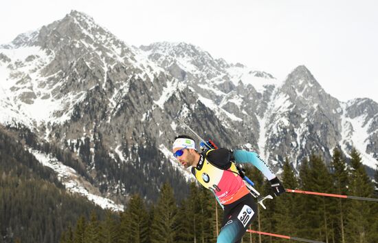 Italy Biathlon Worlds Men Individual