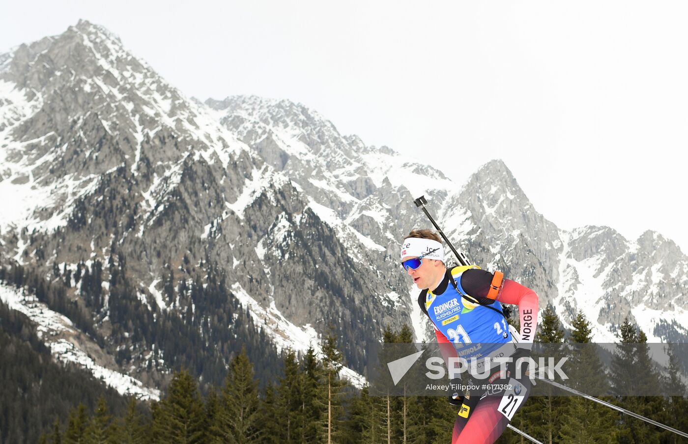 Italy Biathlon Worlds Men Individual