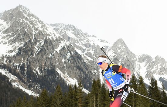 Italy Biathlon Worlds Men Individual