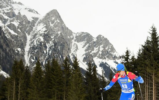 Italy Biathlon Worlds Men Individual