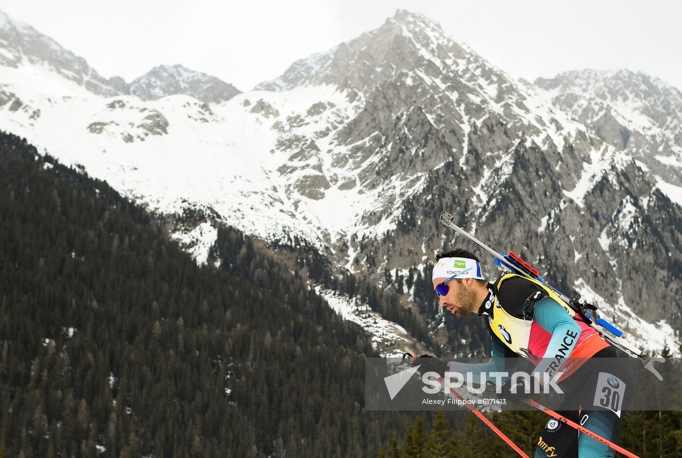 Italy Biathlon Worlds Men Individual