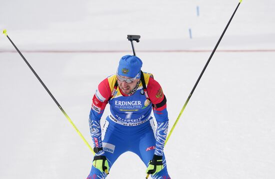 Italy Biathlon Worlds Men Individual