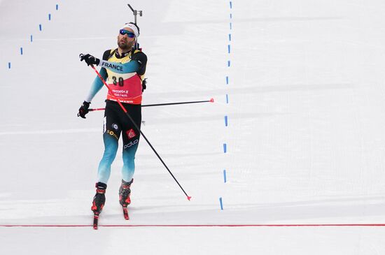 Italy Biathlon Worlds Men Individual