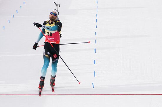 Italy Biathlon Worlds Men Individual